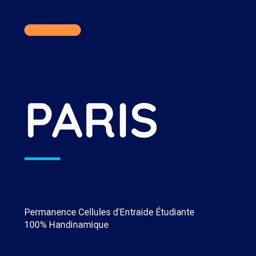 Paris - Permanences Cellules d'Entraide 100% Handinamique
