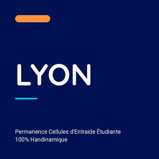 Lyon - Permanences Cellules d'Entraide 100% Handinamique